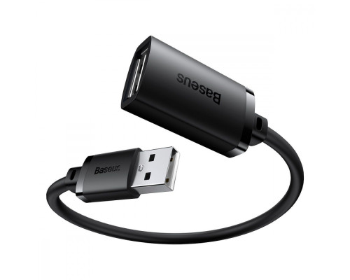 Кабель Baseus AirJoy Series USB(male) to USB(female) (0.5m) black 2001001041670 6932172629656