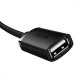 Кабель Baseus AirJoy Series USB(male) to USB(female) (0.5m) black 2001001041670 6932172629656