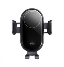 Автомобільний тримач з Бездротовим ЗП Baseus LightChaser 15W black