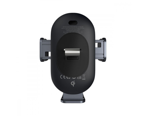 Автомобільний тримач з Бездротовим ЗП Baseus LightChaser 15W black