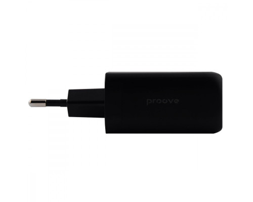 МЗП Proove Silicone Power 45W (Type-C + USB) black