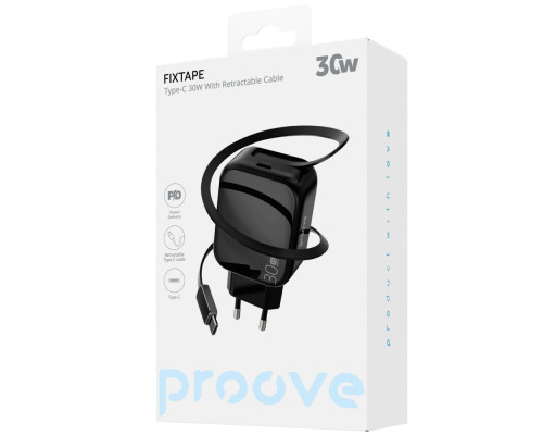 МЗП Proove Fixtape GaN Type-C 30W white 2003000220452 6901116768300