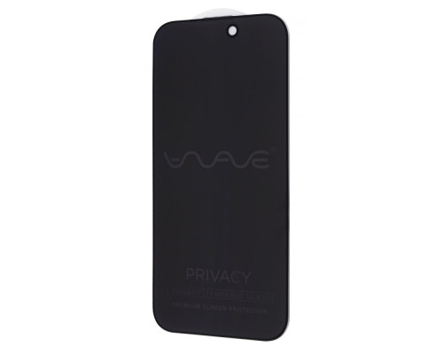 Захисне скло WAVE Privacy iPhone 14 Pro black