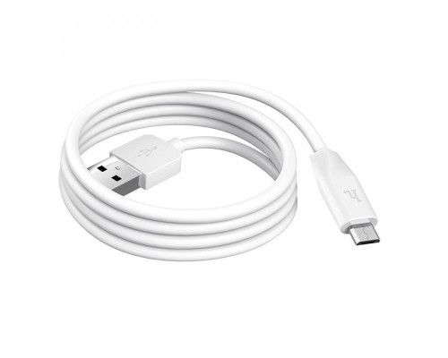 Кабель Hoco X1 Micro USB (2m) white