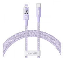 Кабель Baseus Gem Fast-Charging Data Cable Type-C to Lightning 20W 2m purple 2003000172638 6932172658915