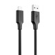 Кабель Proove Striped Silicone USB to Lightning (1m) black 2001001957513 6901119903968
