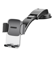 Автомобільний тримач Baseus Easy Control Clamp Pyste Type + Air Outlet set silver