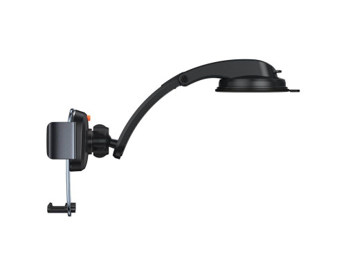 Автомобільний тримач Baseus Easy Control Clamp Pyste Type + Air Outlet set silver