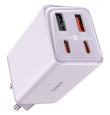 МЗП Baseus GaN6 Pro Fast Charger 2 Type-C + 2 USB 65W purple 2001001966973 6932172644468