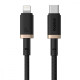 Кабель Baseus Dura Series Type-C to Lightning 20W (1m) gray/black 2003000246407
