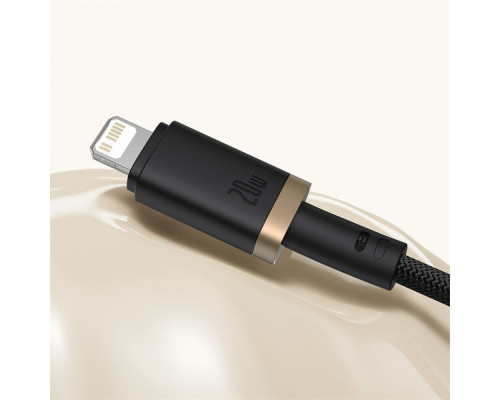 Кабель Baseus Dura Series Type-C to Lightning 20W (1m) gray/black 2003000246407