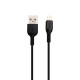 Кабель USB Hoco X13 Lightning Колір Білий 6957531061151