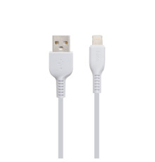 Кабель USB Hoco X13 Lightning Колір Білий 6957531061151