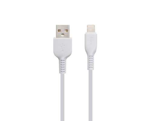 Кабель USB Hoco X13 Lightning Колір Білий 6957531061151