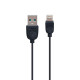 Кабель USB Celebrat Sky-2i Lightning Колір Жовтий