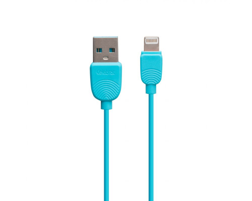 Кабель USB Celebrat Sky-2i Lightning Колір Жовтий