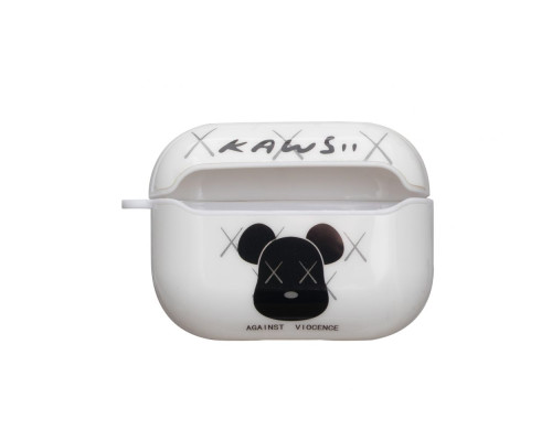 Футляр для навушників Airpods Pro Glossy Brand Колір 10, Ofwhite black