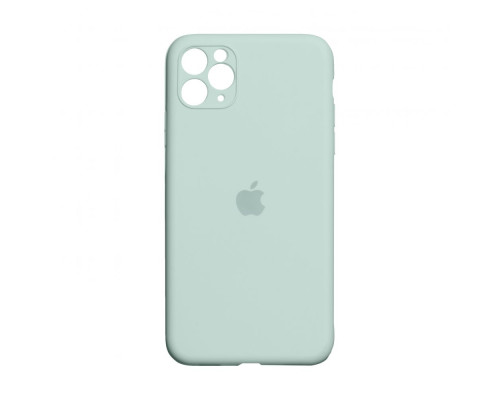 Чохол Silicone Case Full Size with Frame для iPhone 11 Pro Max Колір 09.White 2020000243120