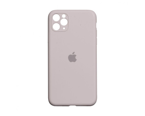 Чохол Silicone Case Full Size with Frame для iPhone 11 Pro Max Колір 09.White 2020000243120