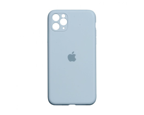 Чохол Silicone Case Full Size with Frame для iPhone 11 Pro Max Колір 09.White 2020000243120