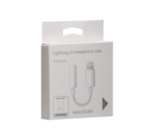 Кабель Aux Cable GL032 7G Lightning To 3.5 Jack Copy Колір Сірий