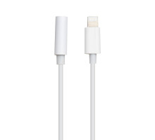 Кабель Aux Cable GL032 7G Lightning to 3.5 Jack/Bluetooth version/No Logo Колір Сірий 6971696236551