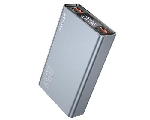 Універсальна Мобільна Батарея Power Bank Borofone BJ40 Happy way 65W 15000 mAh Колір Ciрий 6941991107665