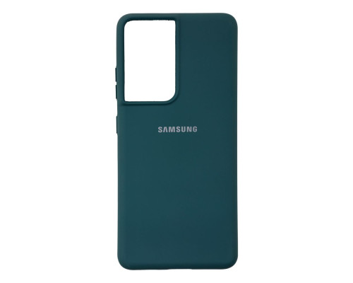 Чохол Full Case HQ with frame для Samsung S21 Ultra Колір 17, Red 2020000404286