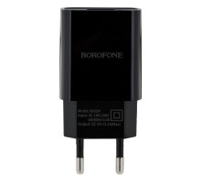 Мережевий Зарядний Пристрій Borofone BA20A Type-C 1USB 2.1A Колір Чорний 6931474702142