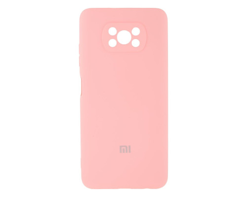 Чохол Full Case with frame для Xiaomi Poco X3 Колір 12, Pink 2020000234128