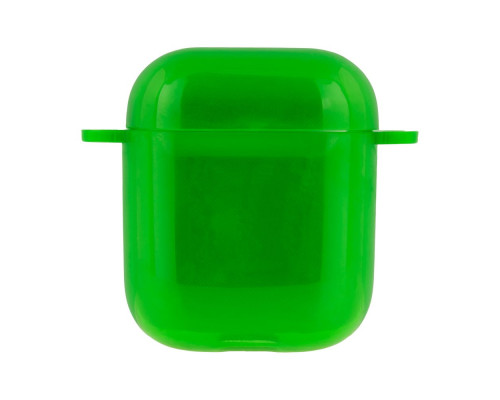 Футляр для навушників AirPods 1/2 Neon Color Колір 3, Green