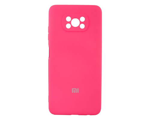 Чохол Full Case with frame для Xiaomi Poco X3 / X3 Pro Колір 38, Shiny pink 2020000232971