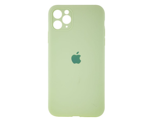 Чохол Silicone Case Full Size with Frame для iPhone 11 Pro Max Колір 09.White 2020000243120