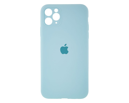 Чохол Silicone Case Full Size with Frame для iPhone 11 Pro Max Колір 09.White 2020000243120