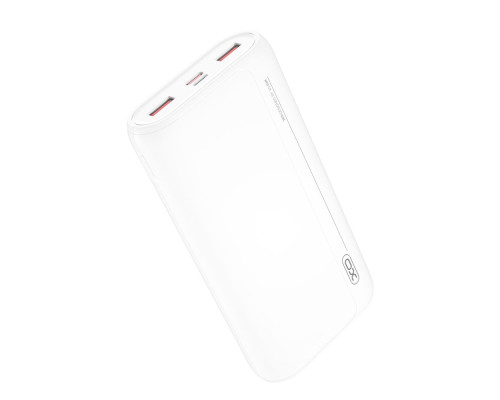 Універсальна Мобільна Батарея Power Bank XO PR127 PD 20W 22.5W 20000 mAh Колір Білий 6920680876389