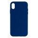 Чохол Silicone Knitted для iPhone Xr Copy Колір 1, Blue