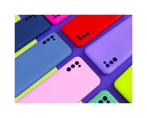 Чохол Full Case No Logo with frame для Samsung A02s (A025) Колір 39.Elegant Purple 2020000262947