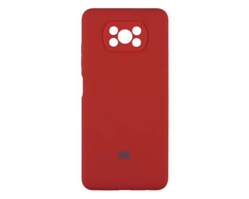 Чохол Full Case HQ with frame для Xiaomi Poco X3/X3 Pro Колір 14, Red 2020000283966