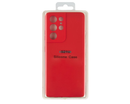 Чохол Full Case HQ with frame для Samsung S21 Ultra Колір 17, Red 2020000404286