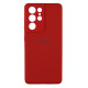 Чохол Full Case HQ with frame для Samsung S21 Ultra Колір 17, Red 2020000404286