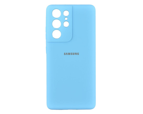 Чохол Full Case HQ with frame для Samsung S21 Ultra Колір 17, Red 2020000404286