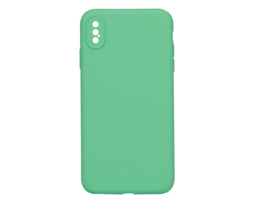 Чохол Silicone Case Full Camera no logo для iPhone Xs Max Колір 47, Spearmint 2020000294016