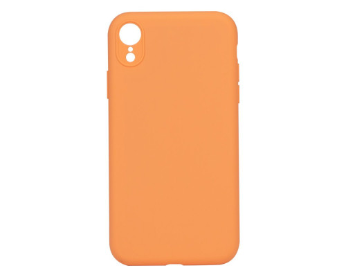 Чохол Silicone Case Full Camera no logo для iPhone Xr Колір 49, Papaya 2020000293019