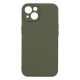 Чохол Silicone Case Full Camera no logo для iPhone 13 Колір 55, Pine green