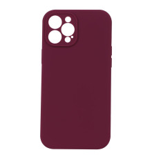 Чохол Silicone Case Full Camera no logo для iPhone 12 Pro Max Колір 63, Garnet 2020000292609