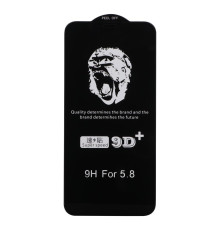 Захисне скло Monkey for Apple Iphone 11 Pro / X / XS Колір Чорний