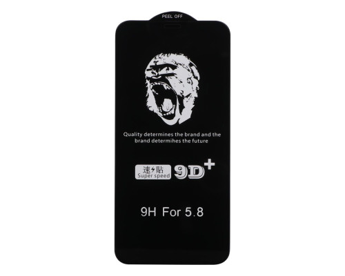 Захисне скло Monkey for Apple Iphone 11 Pro / X / XS Колір Чорний