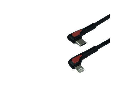 Кабель USB Remax RC-181i PD 20W Type-C to Ligtning Колір Чорний