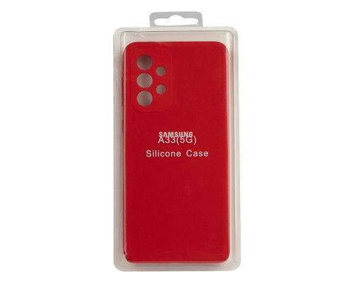 Чохол Full Case with frame для Samsung A33 (EURO) Колір 14, Red 2020000310778