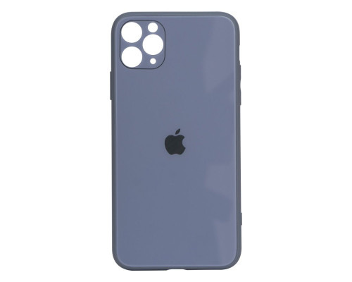 Чохол TPU Glass Logo Full для iPhone 11 Pro Max Колір Червоний 2020000160533